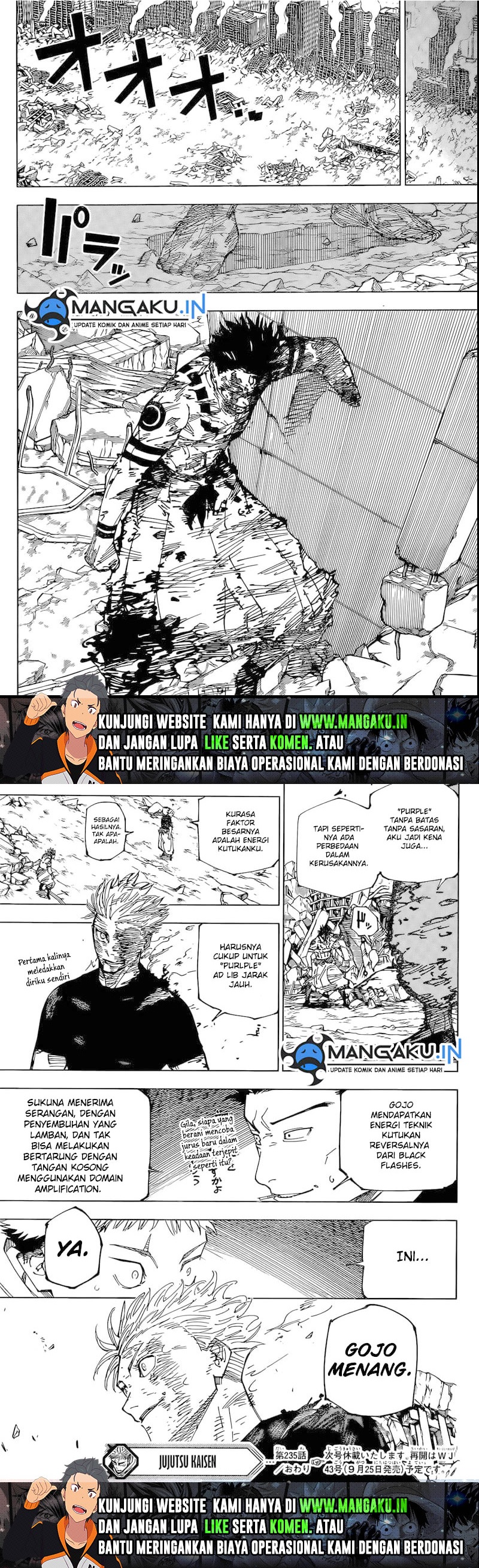 Read Jujutsu Kaisen id Manga Online