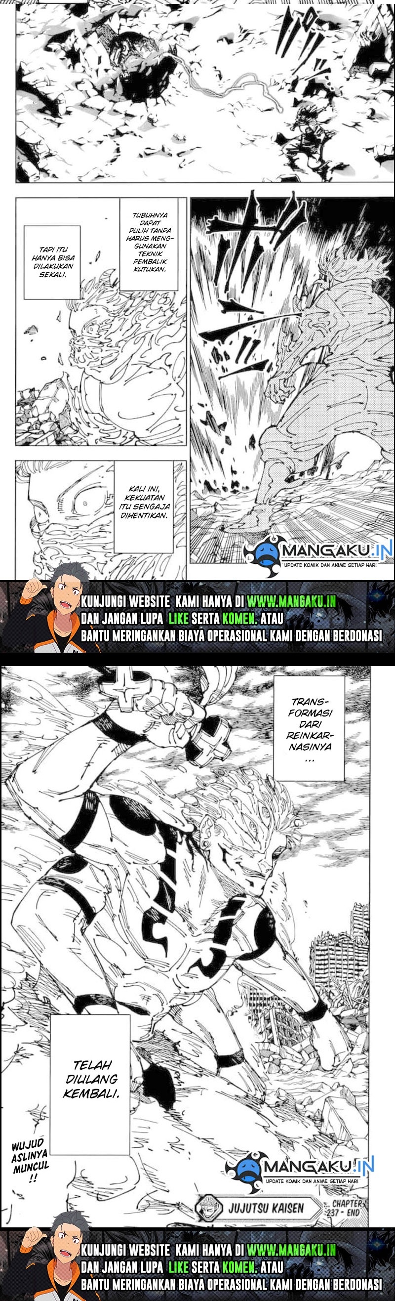 Read Jujutsu Kaisen id Manga Online