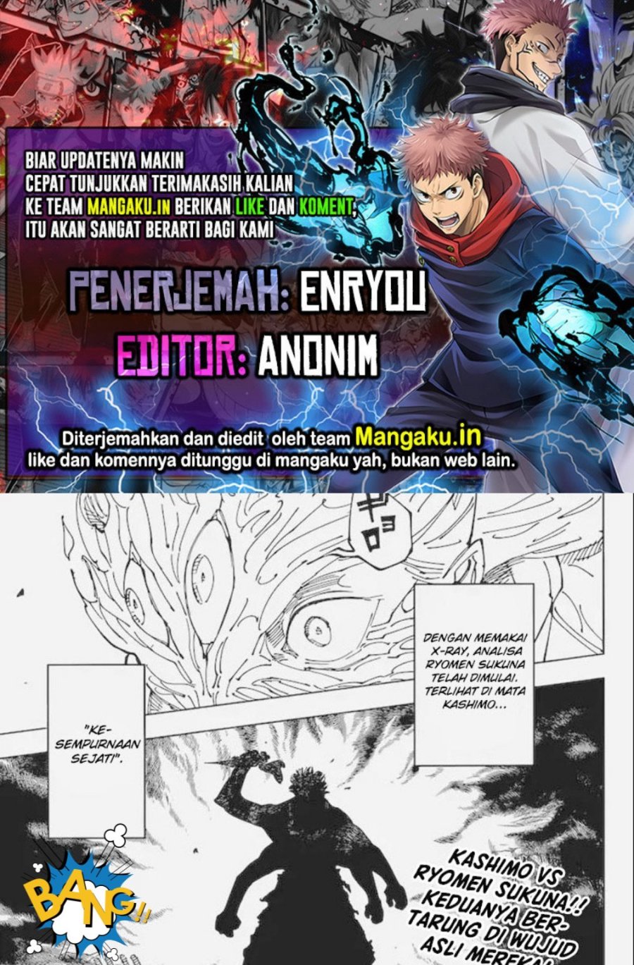 Read Jujutsu Kaisen id Manga Online
