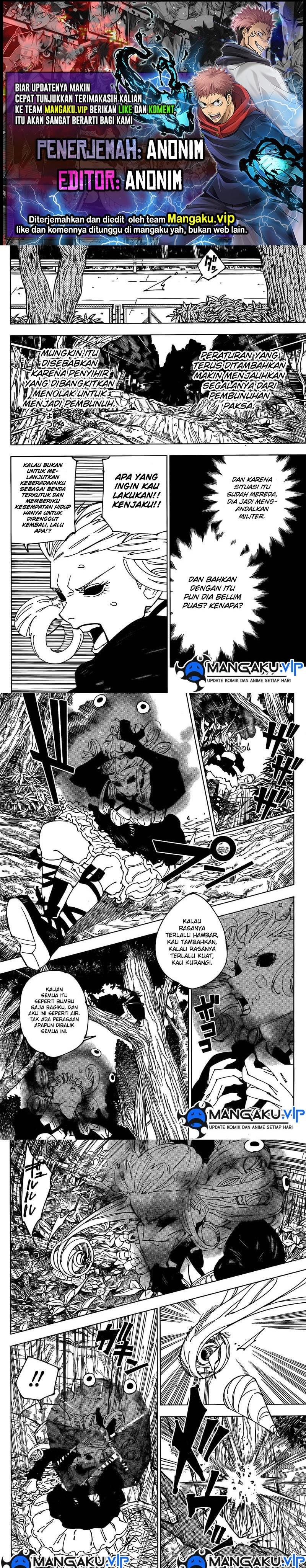 Read Jujutsu Kaisen id Manga Online