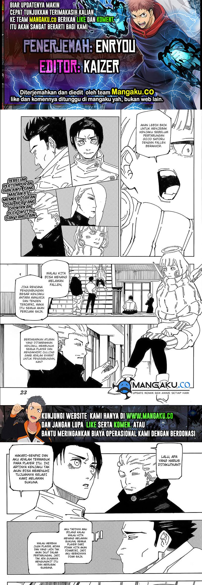Read Jujutsu Kaisen id Manga Online