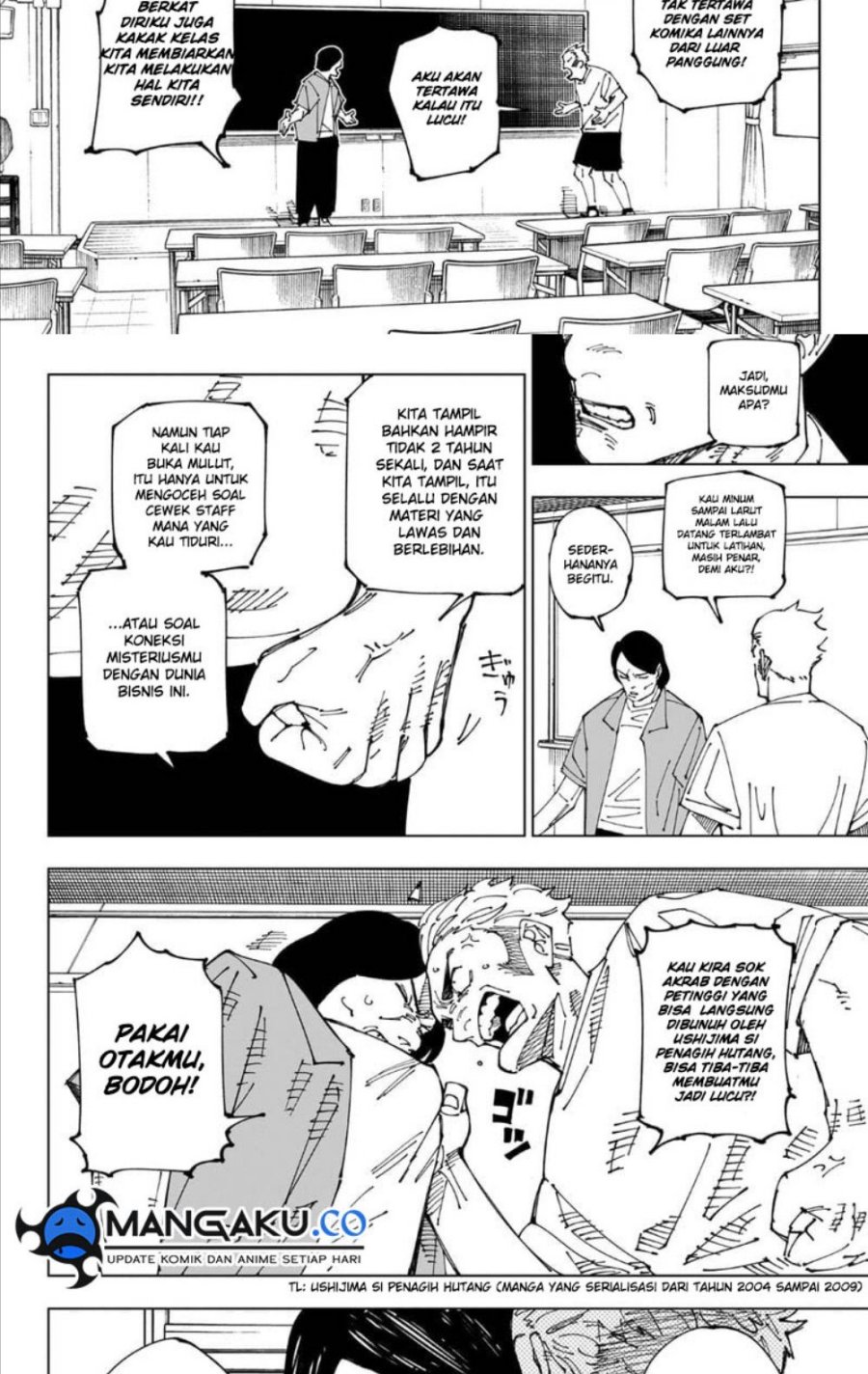 Read Jujutsu Kaisen id Manga Online