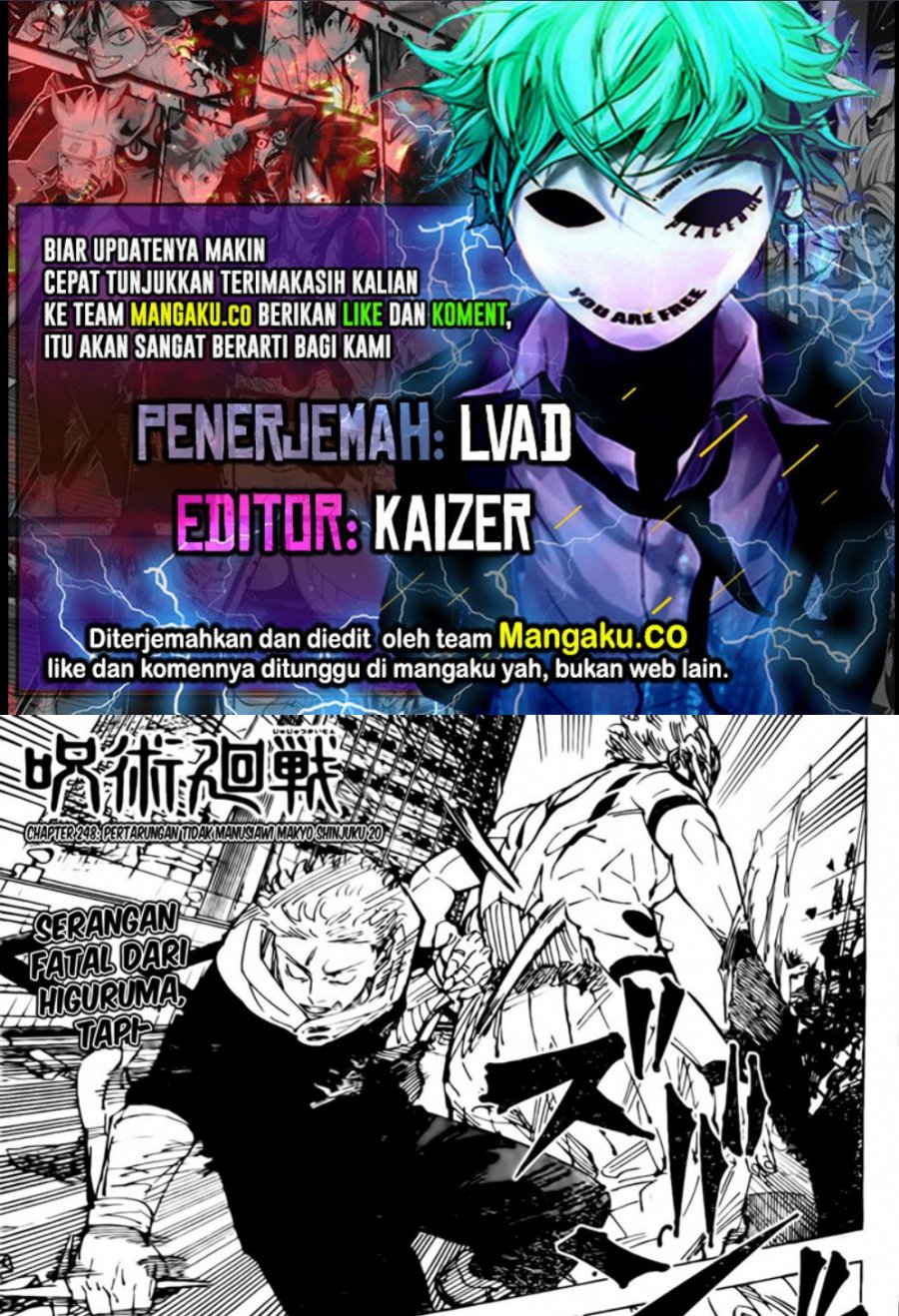 Read Jujutsu Kaisen id Manga Online