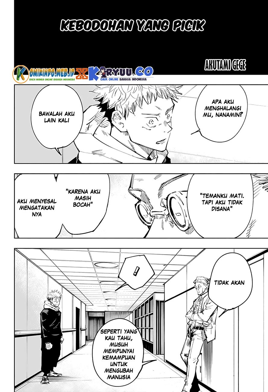 Read Jujutsu Kaisen id Manga Online