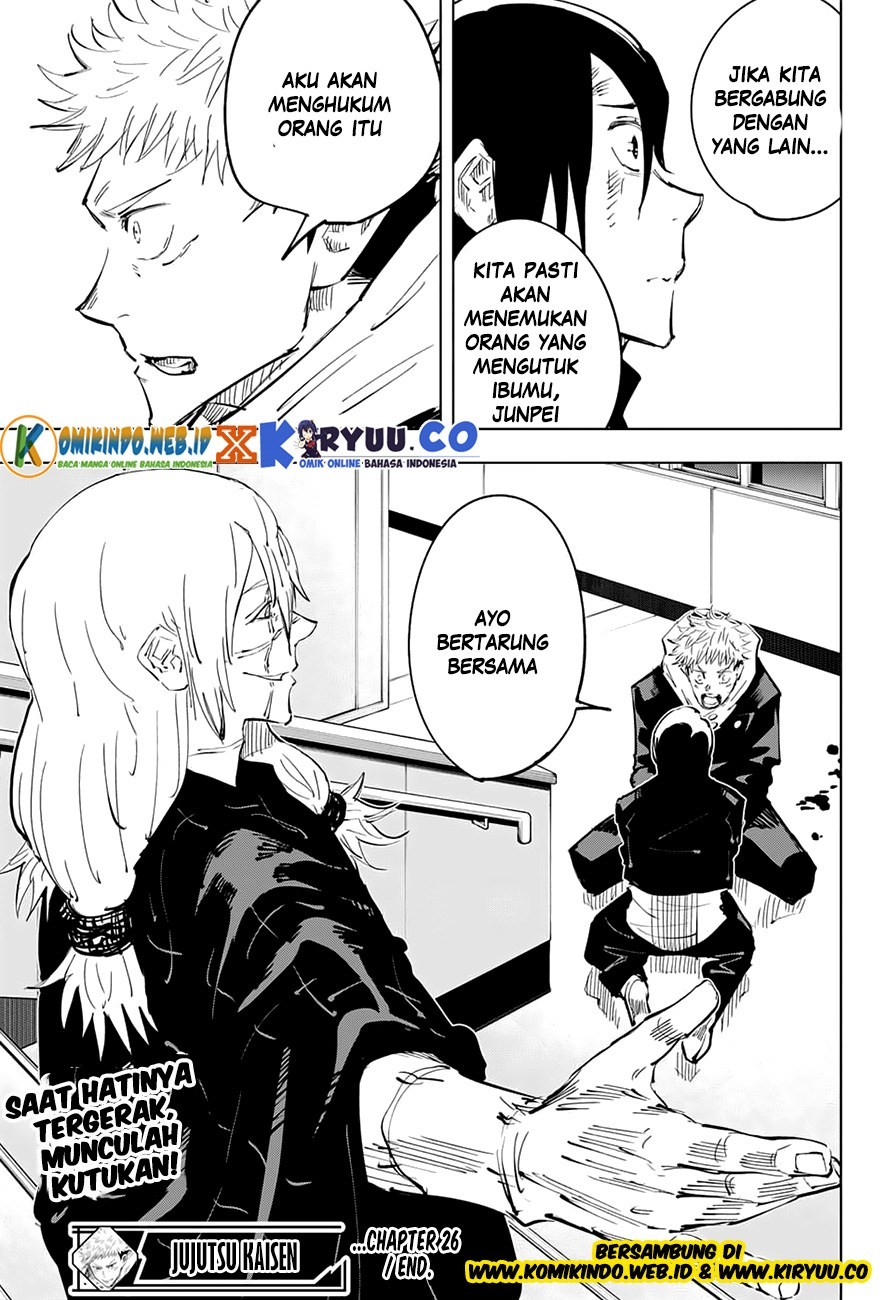 Read Jujutsu Kaisen id Manga Online
