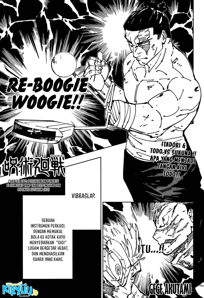 Read Jujutsu Kaisen id Manga Online