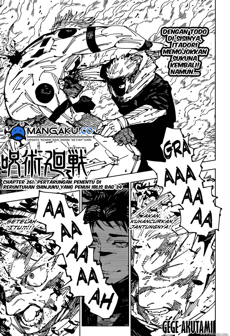 Read Jujutsu Kaisen id Manga Online