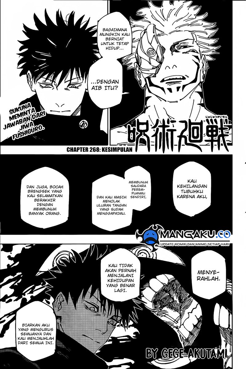 Read Jujutsu Kaisen id Manga Online
