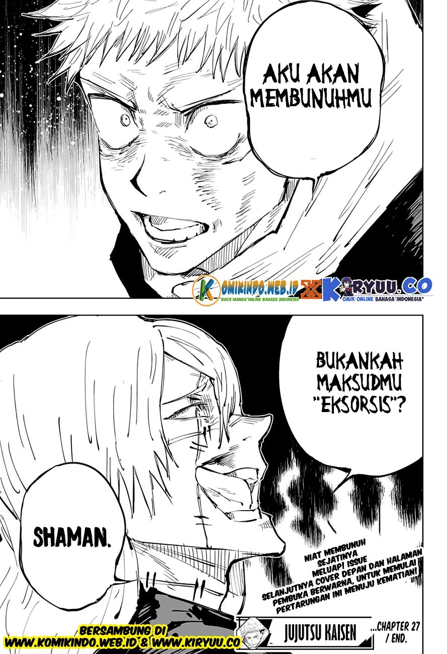 Read Jujutsu Kaisen id Manga Online