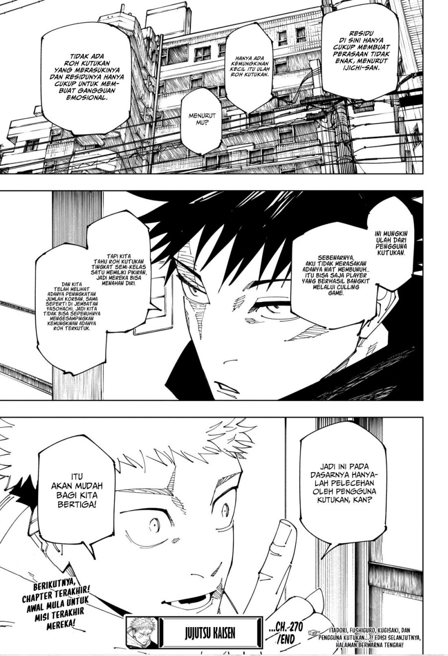 Read Jujutsu Kaisen id Manga Online