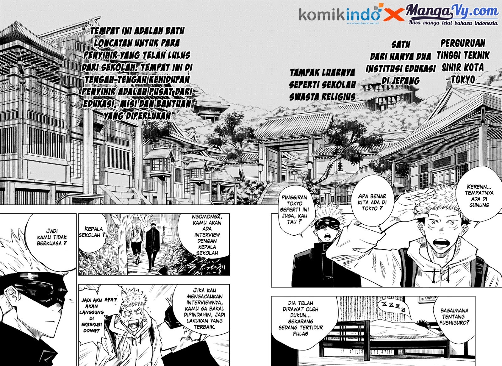 Read Jujutsu Kaisen id Manga Online