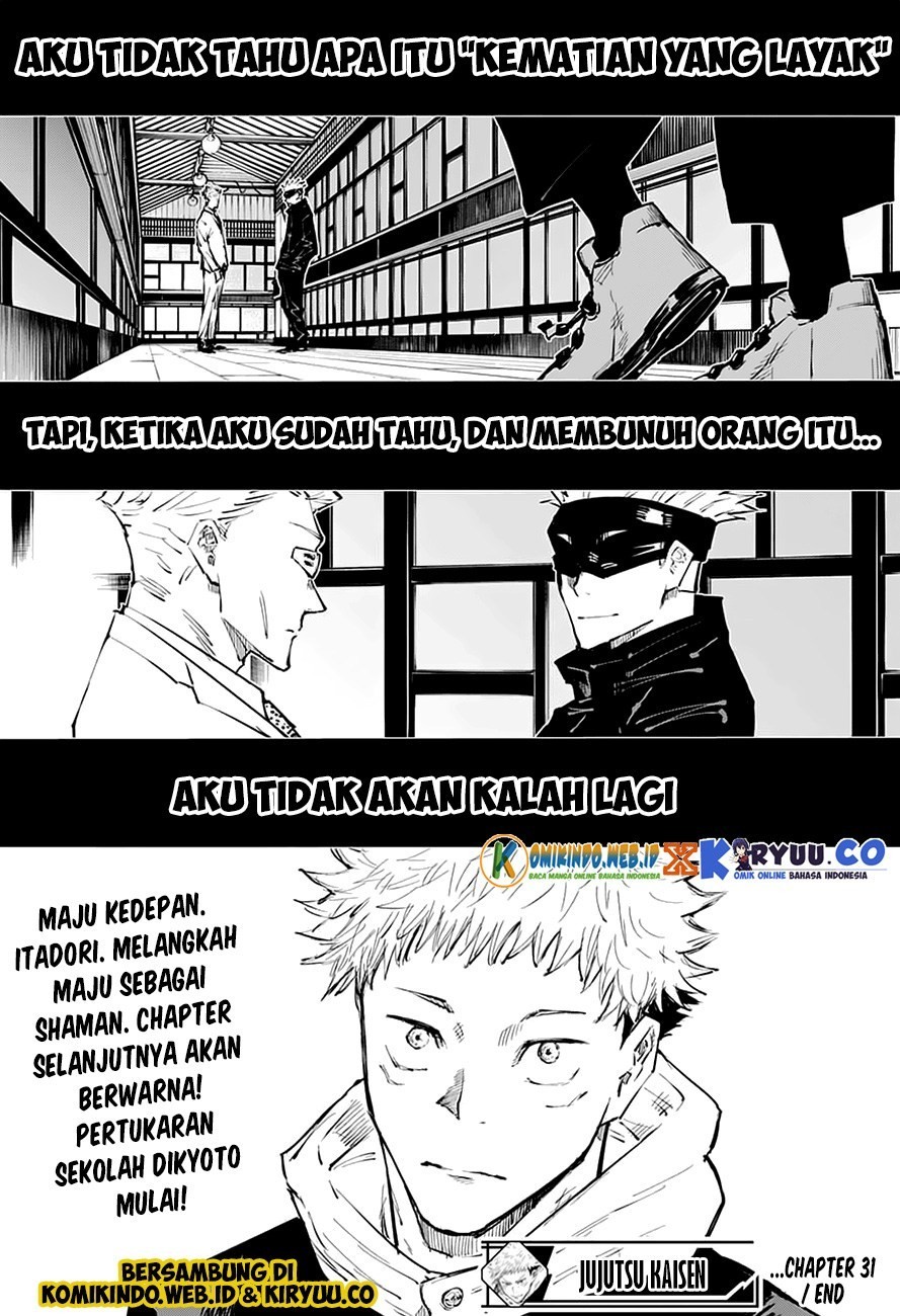 Read Jujutsu Kaisen id Manga Online