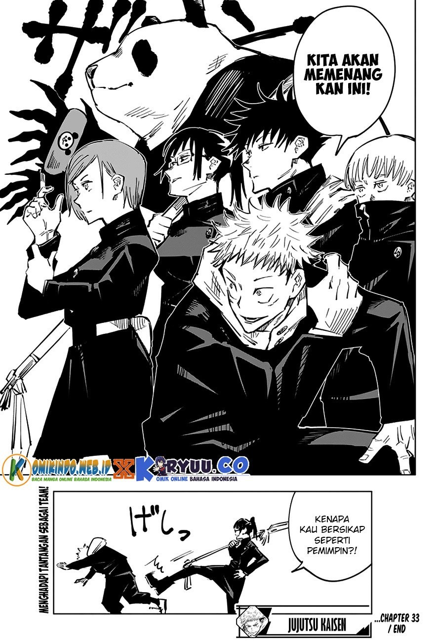 Read Jujutsu Kaisen id Manga Online