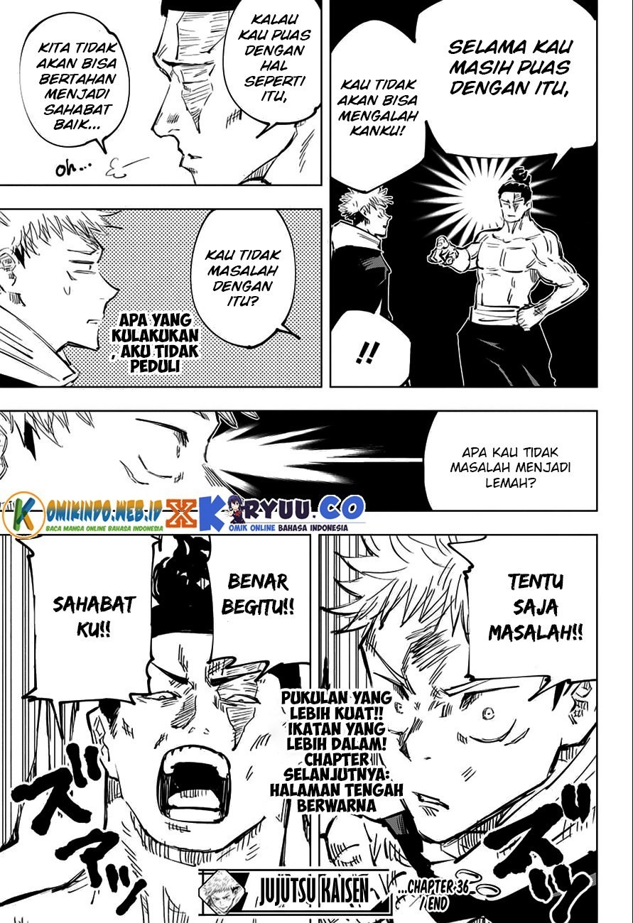 Read Jujutsu Kaisen id Manga Online