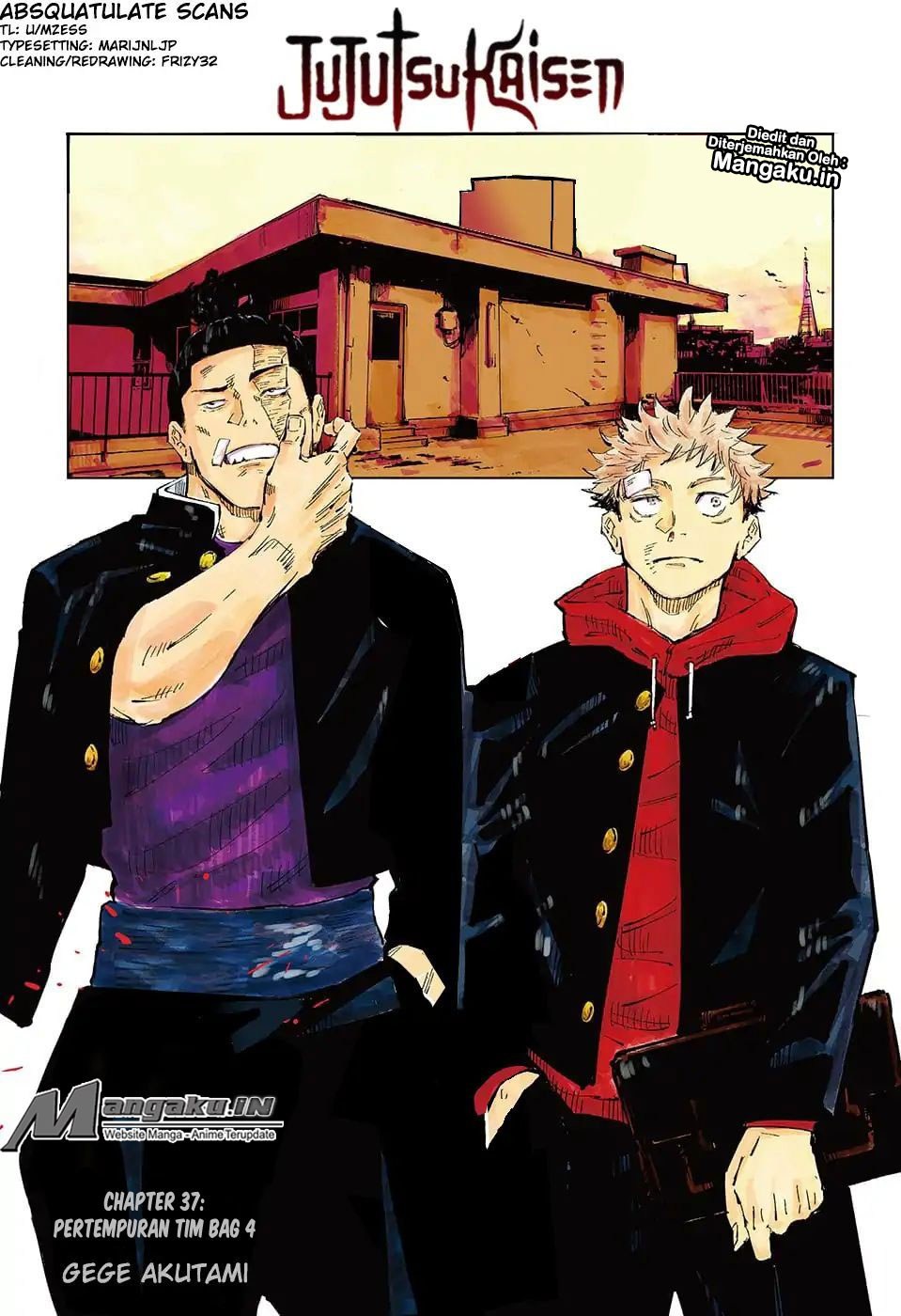 Read Jujutsu Kaisen id Manga Online