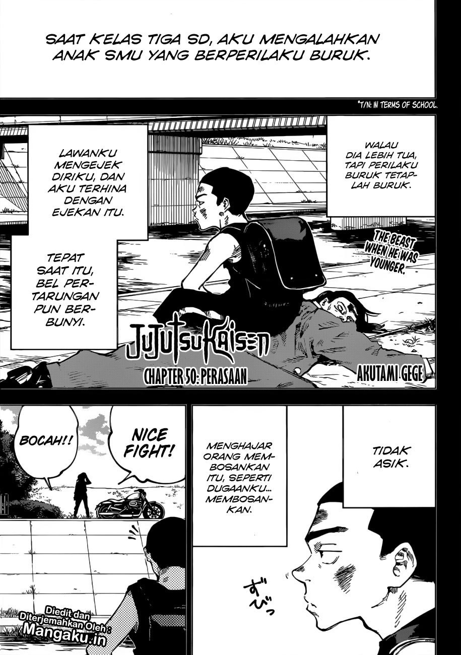 Read Jujutsu Kaisen id Manga Online