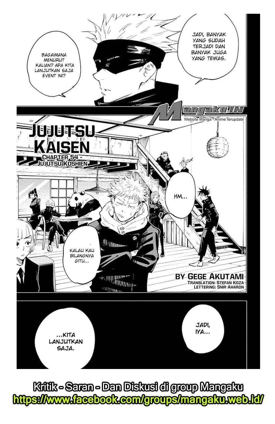 Read Jujutsu Kaisen id Manga Online
