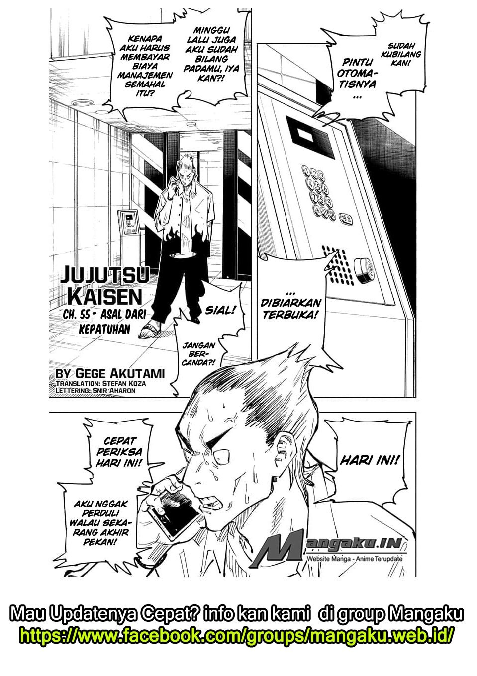 Read Jujutsu Kaisen id Manga Online