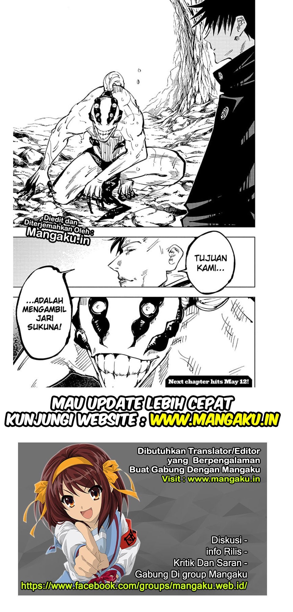 Read Jujutsu Kaisen id Manga Online