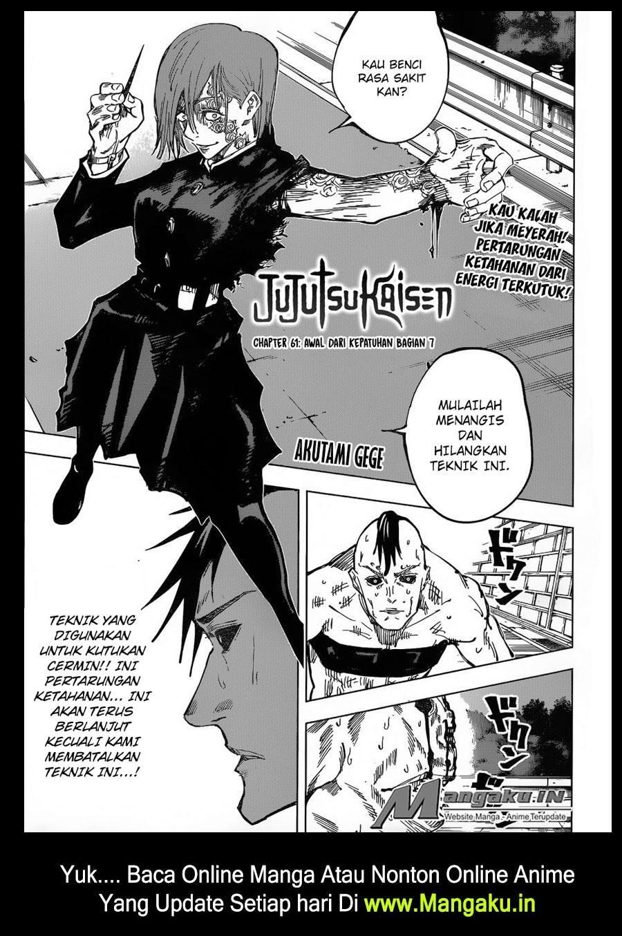 Read Jujutsu Kaisen id Manga Online