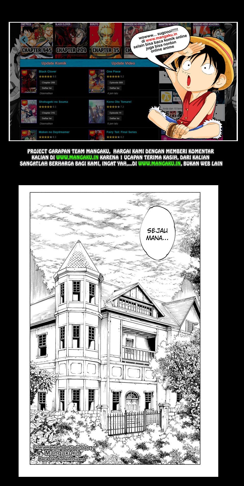 Read Jujutsu Kaisen id Manga Online