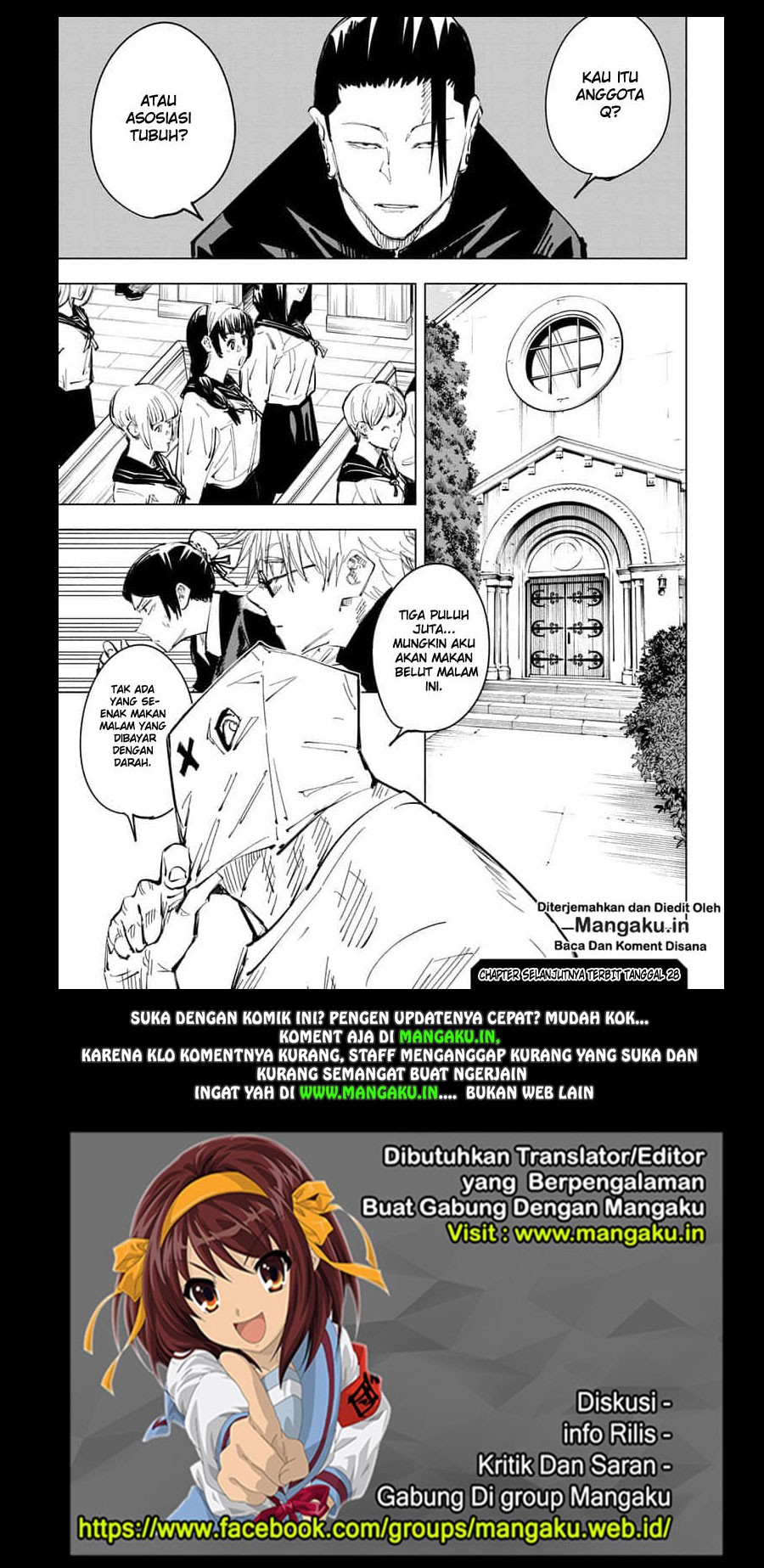 Read Jujutsu Kaisen id Manga Online