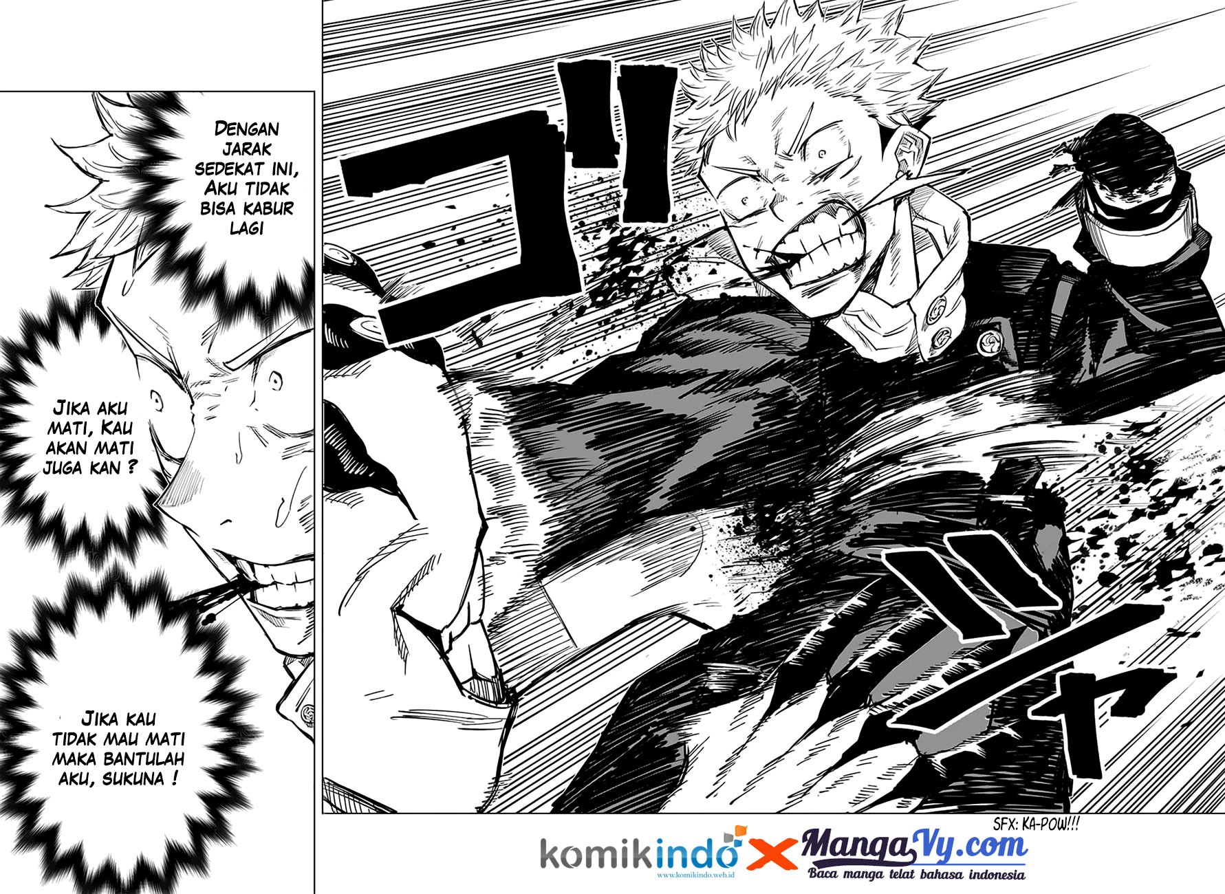 Read Jujutsu Kaisen id Manga Online