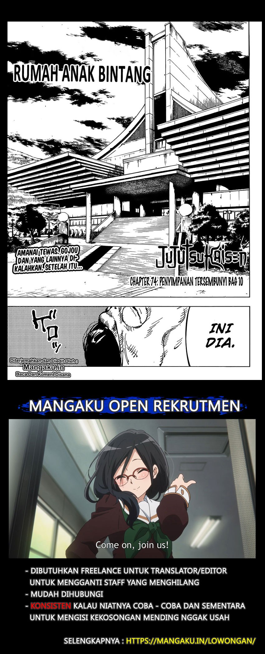 Read Jujutsu Kaisen id Manga Online