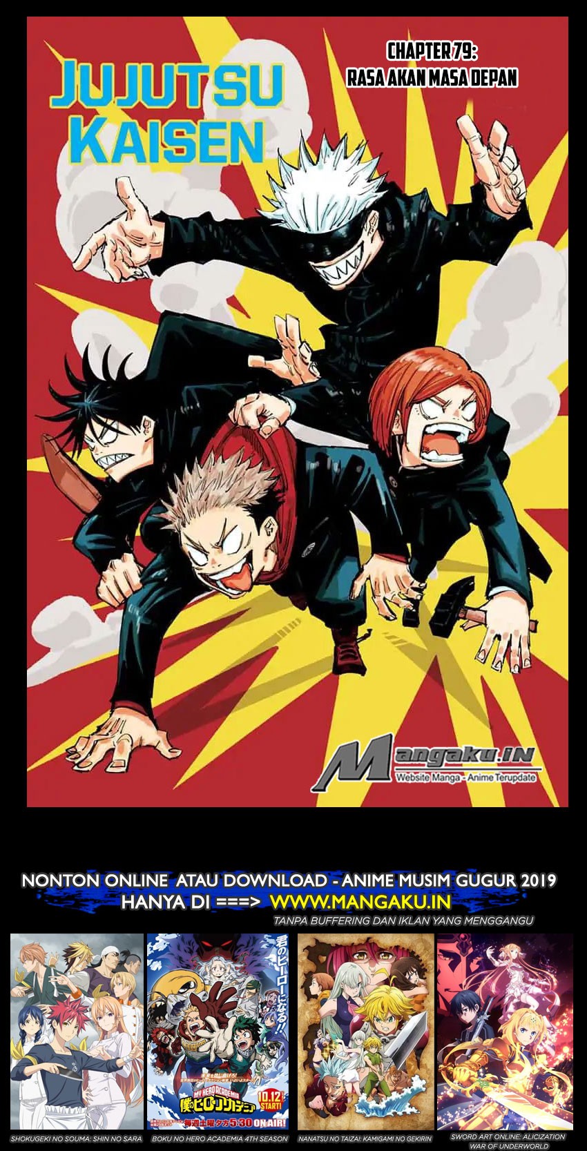 Read Jujutsu Kaisen id Manga Online