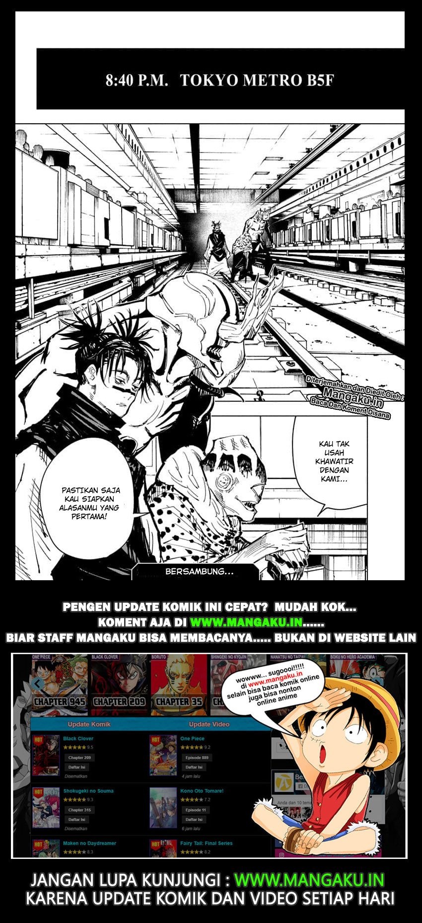 Read Jujutsu Kaisen id Manga Online