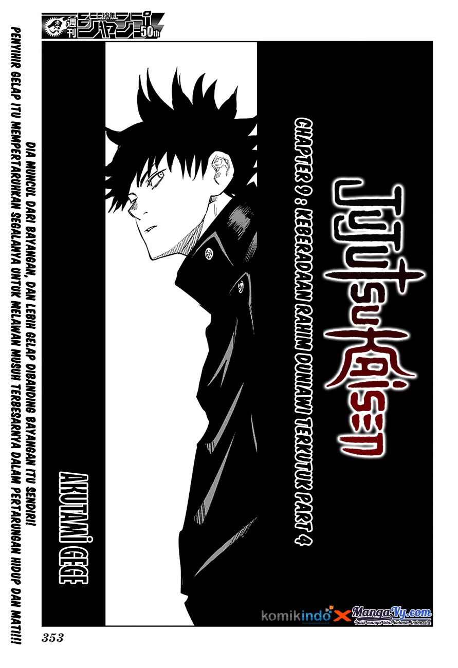 Read Jujutsu Kaisen id Manga Online