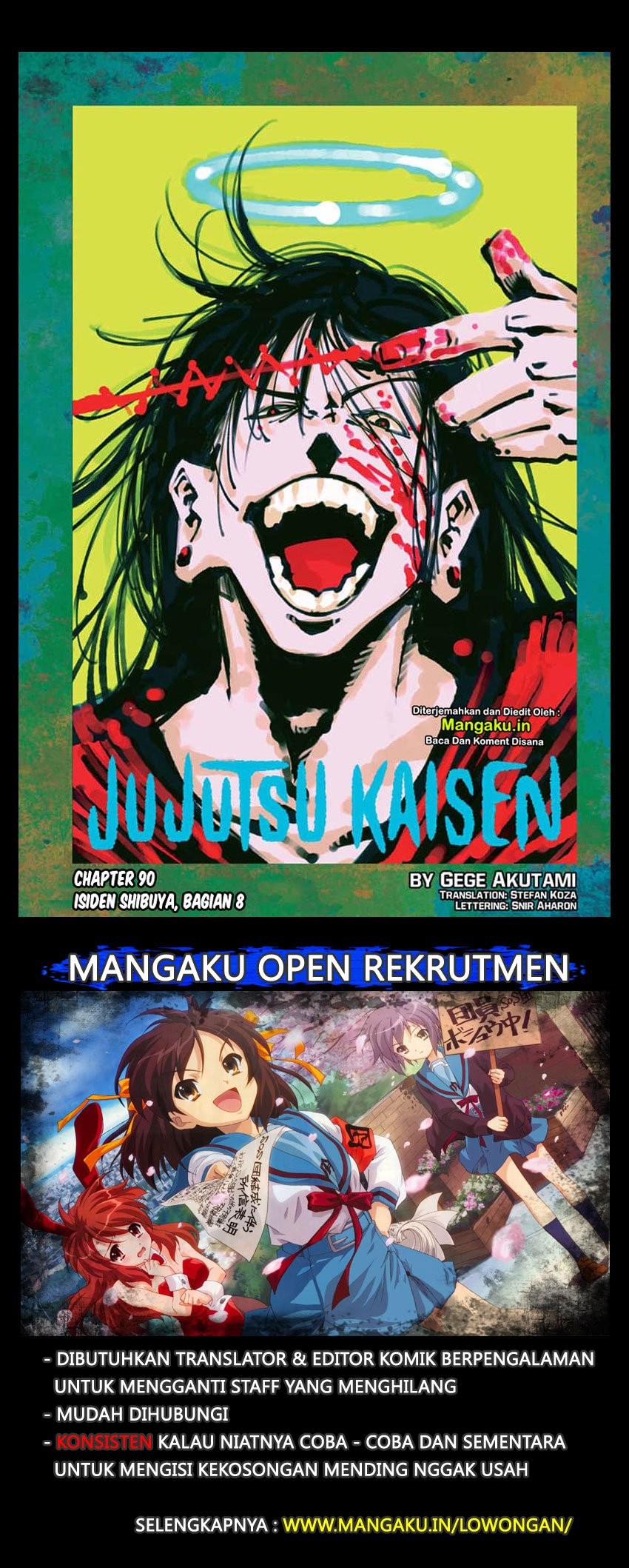 Read Jujutsu Kaisen id Manga Online