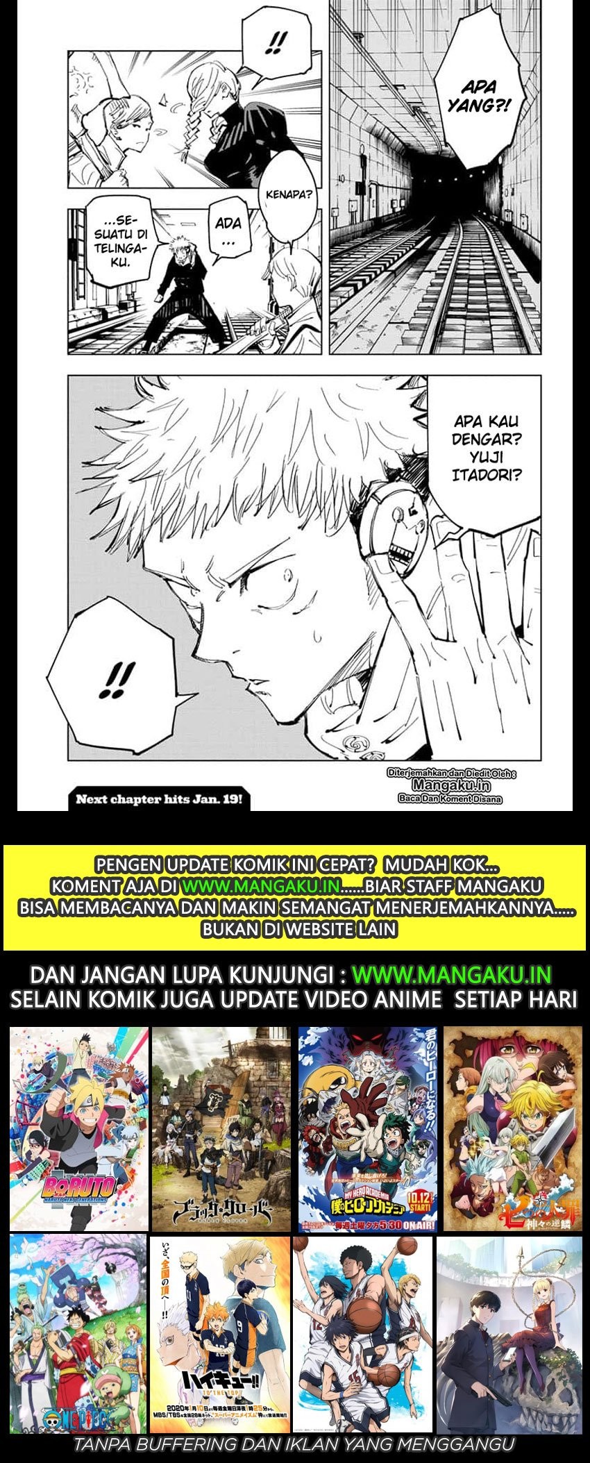 Read Jujutsu Kaisen id Manga Online