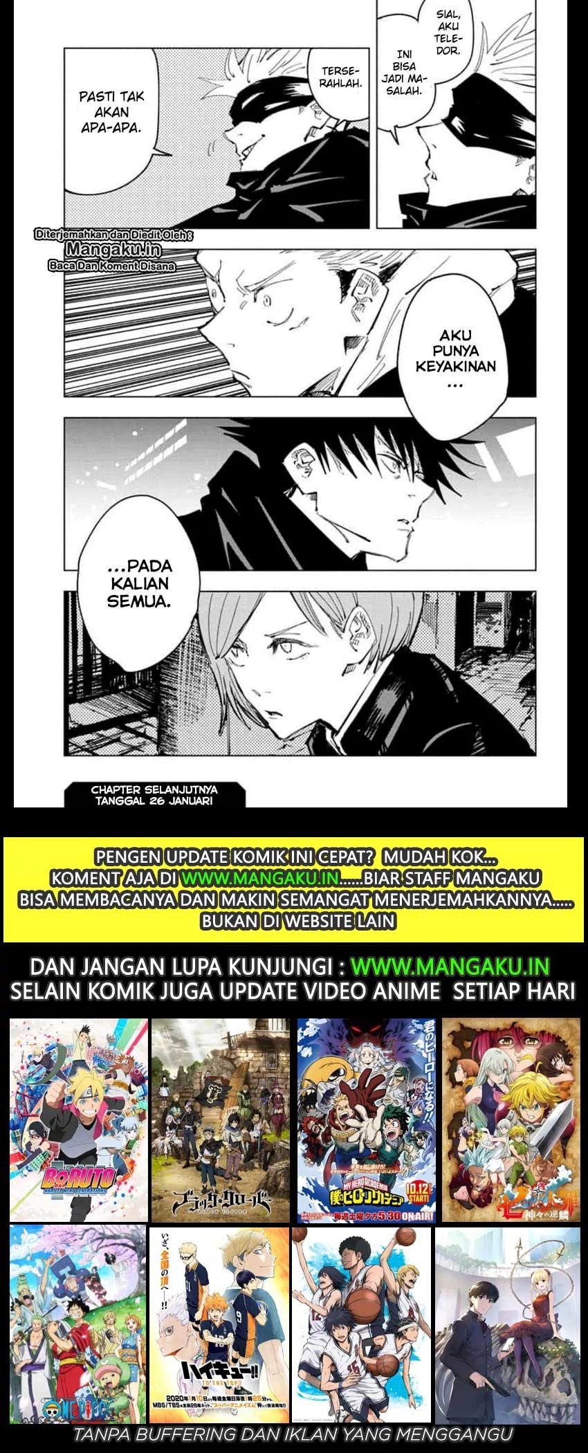 Read Jujutsu Kaisen id Manga Online