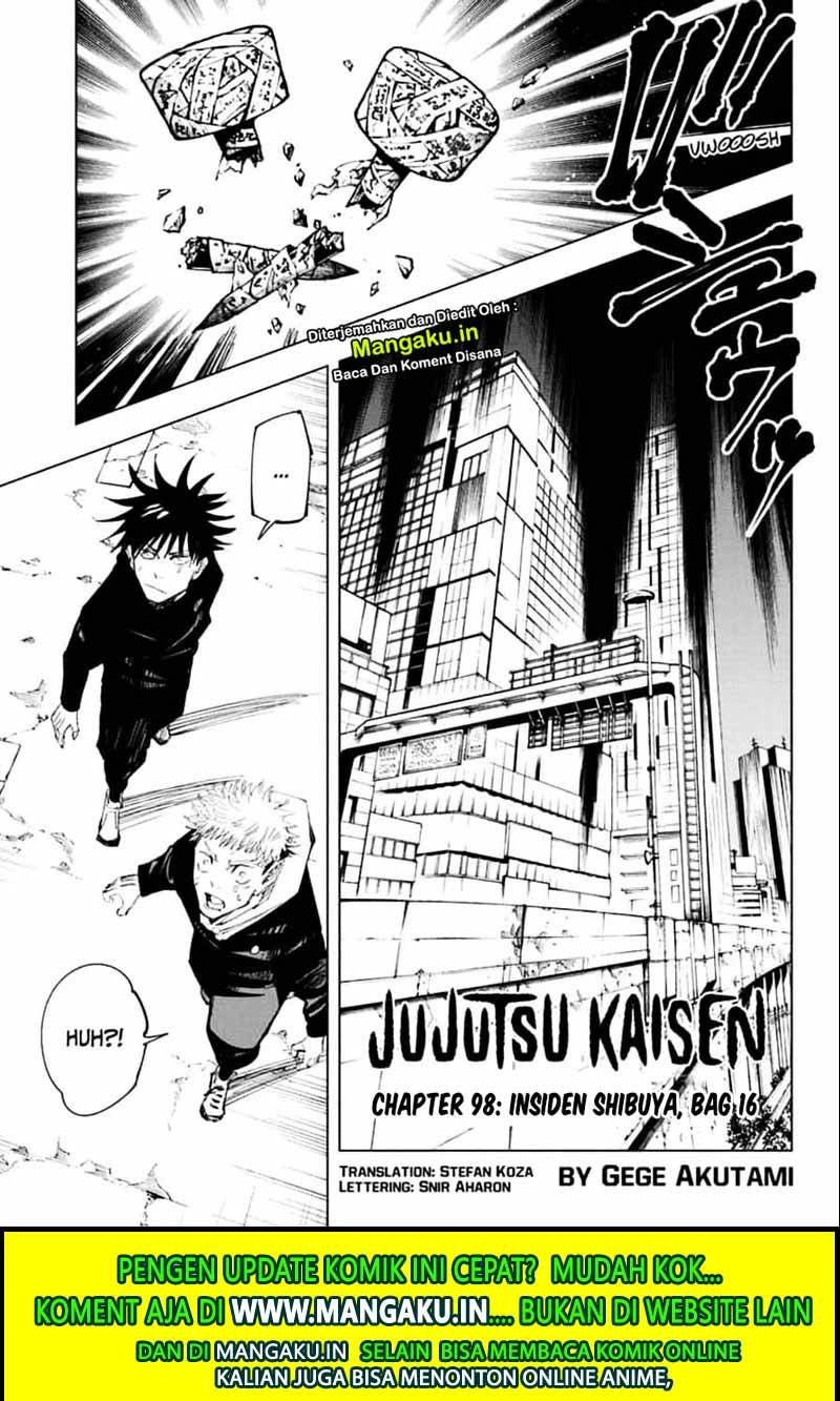 Read Jujutsu Kaisen id Manga Online