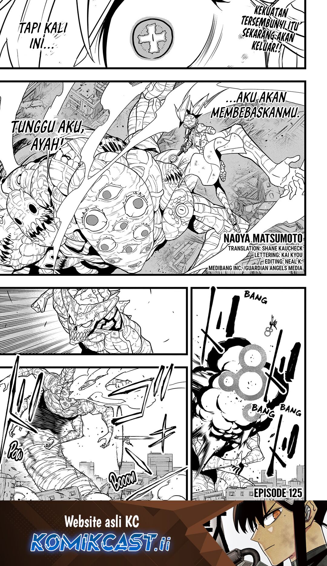 Read Kaiju No 8 id Manga Online