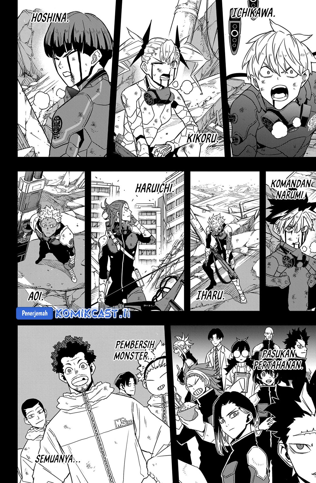 Read Kaiju No 8 id Manga Online