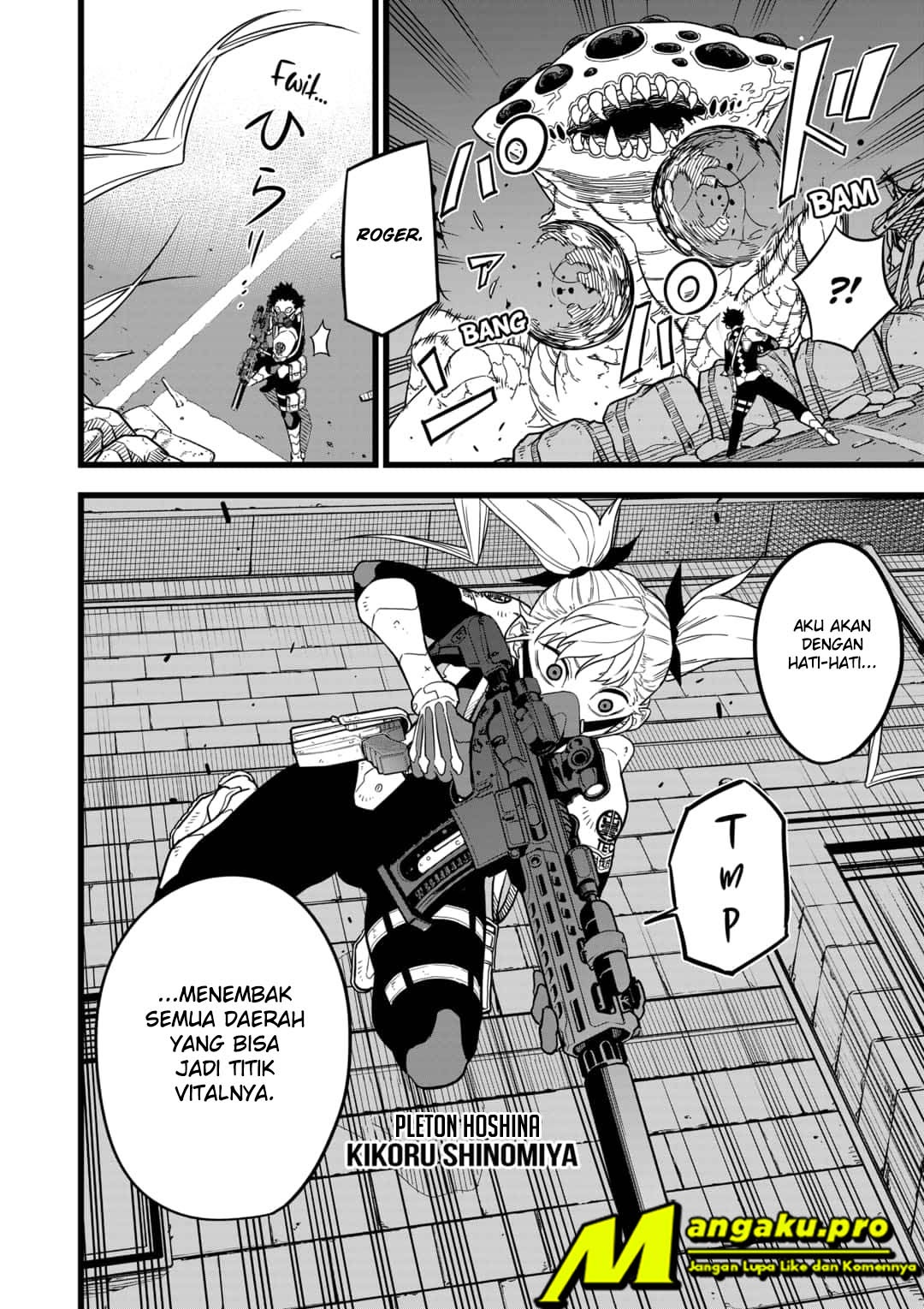 Read Kaiju No 8 id Manga Online