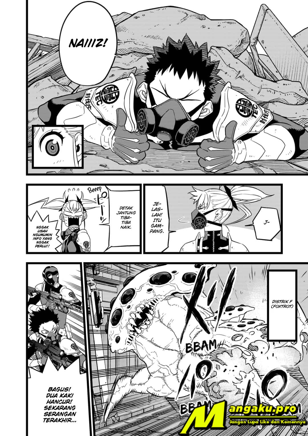Read Kaiju No 8 id Manga Online