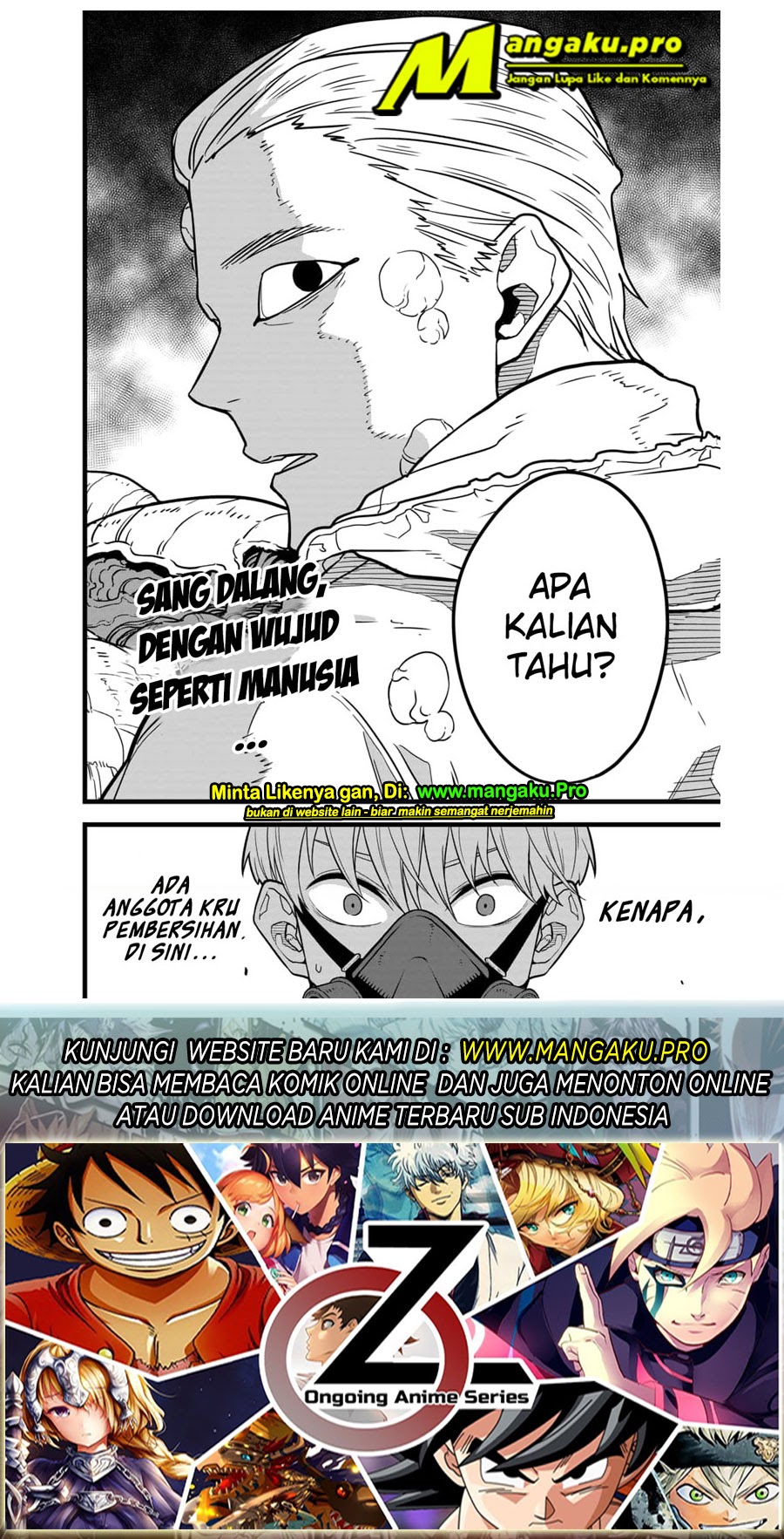 Read Kaiju No 8 id Manga Online