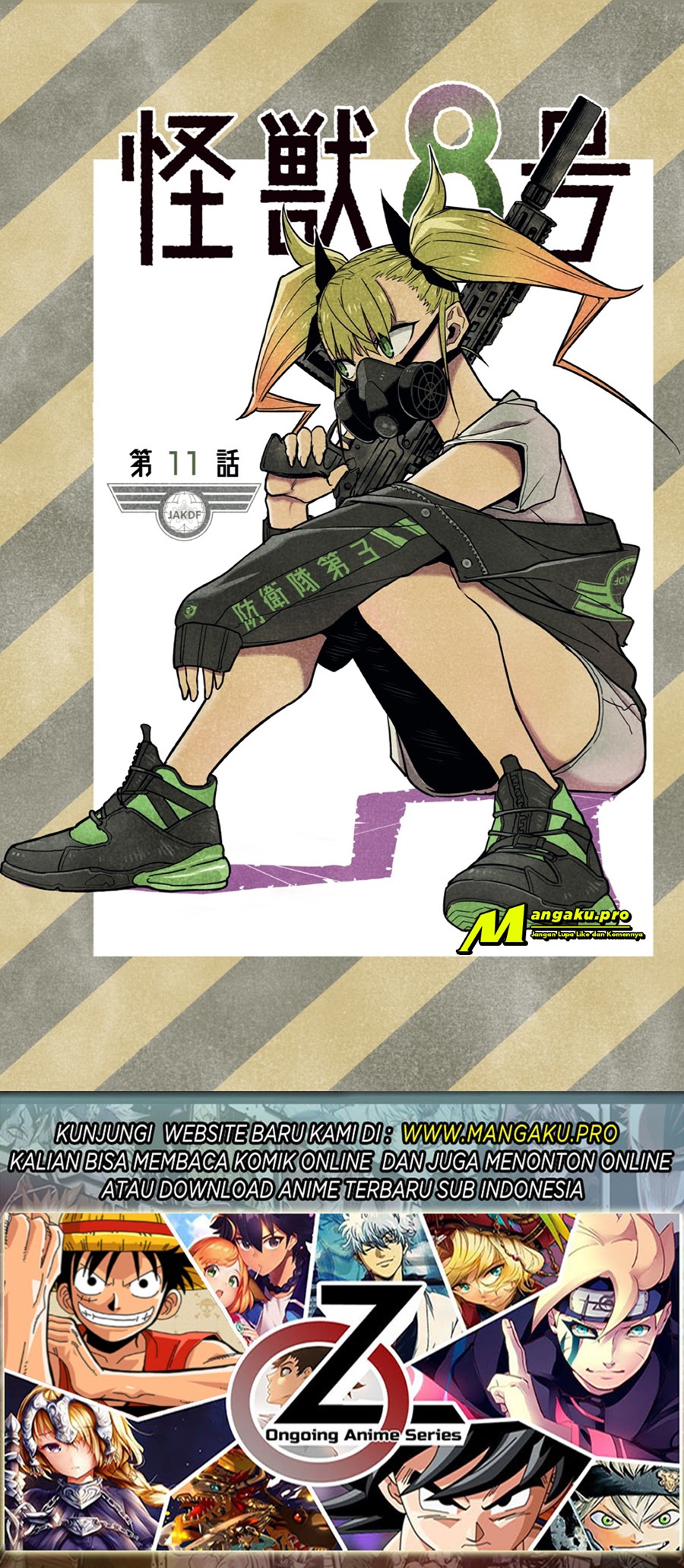 Read Kaiju No 8 id Manga Online