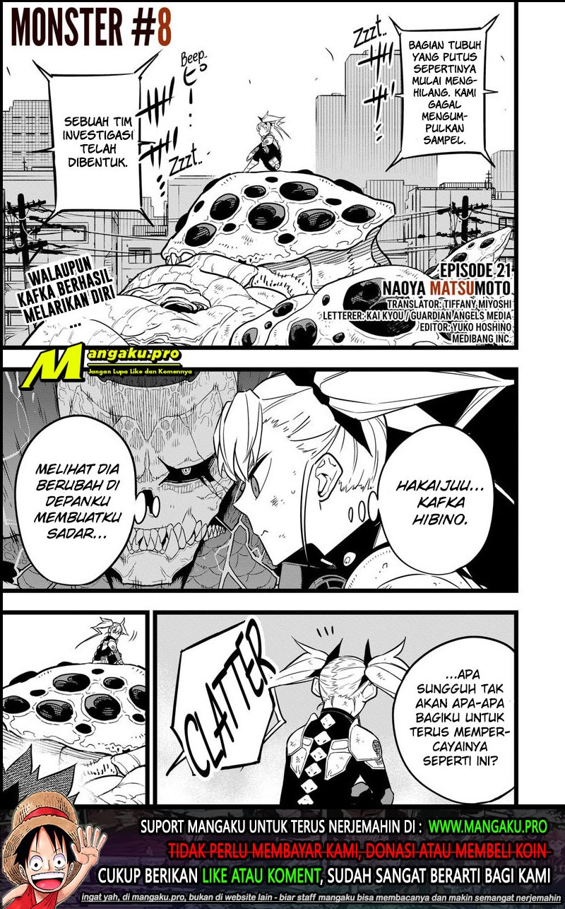 Read Kaiju No 8 id Manga Online