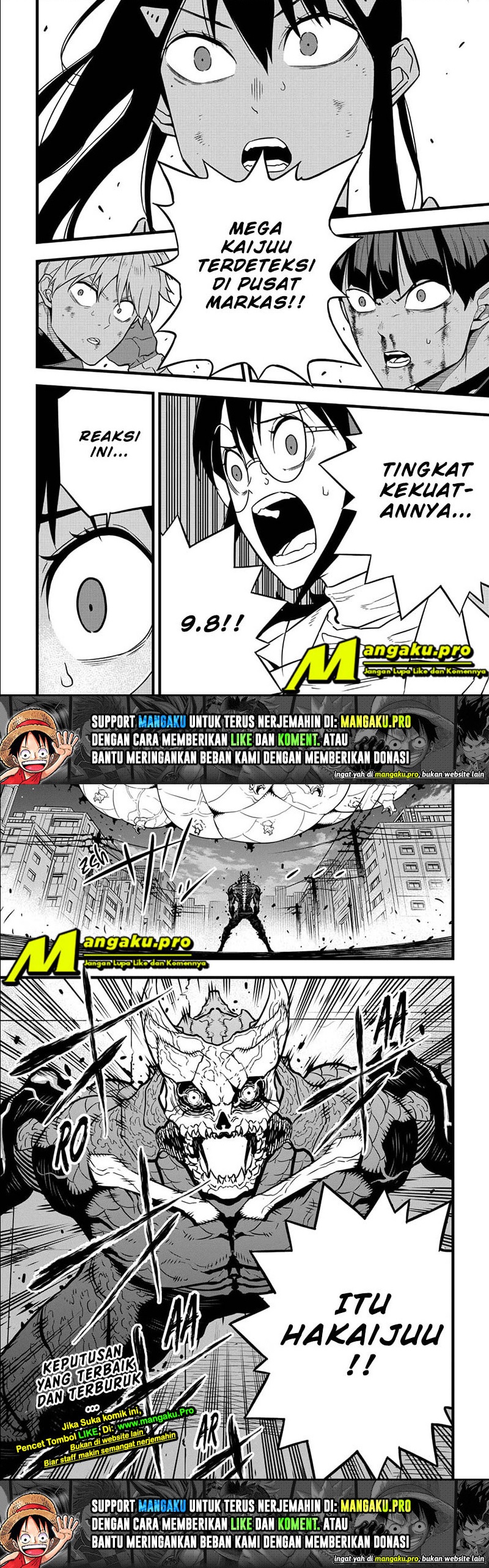 Read Kaiju No 8 id Manga Online