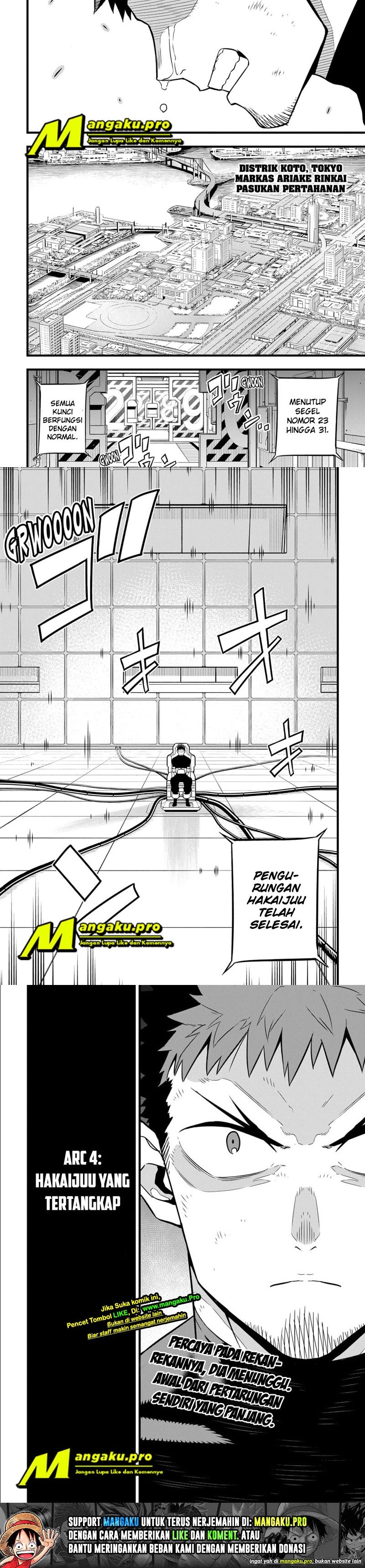 Read Kaiju No 8 id Manga Online