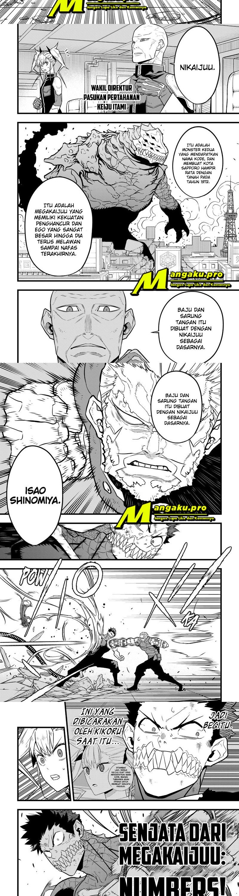 Read Kaiju No 8 id Manga Online