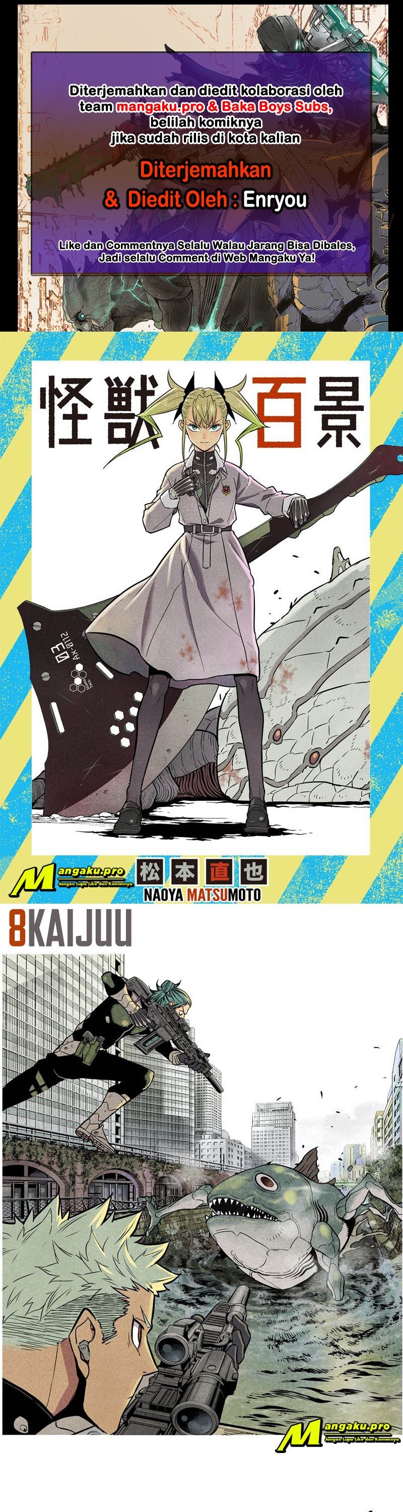Read Kaiju No 8 id Manga Online