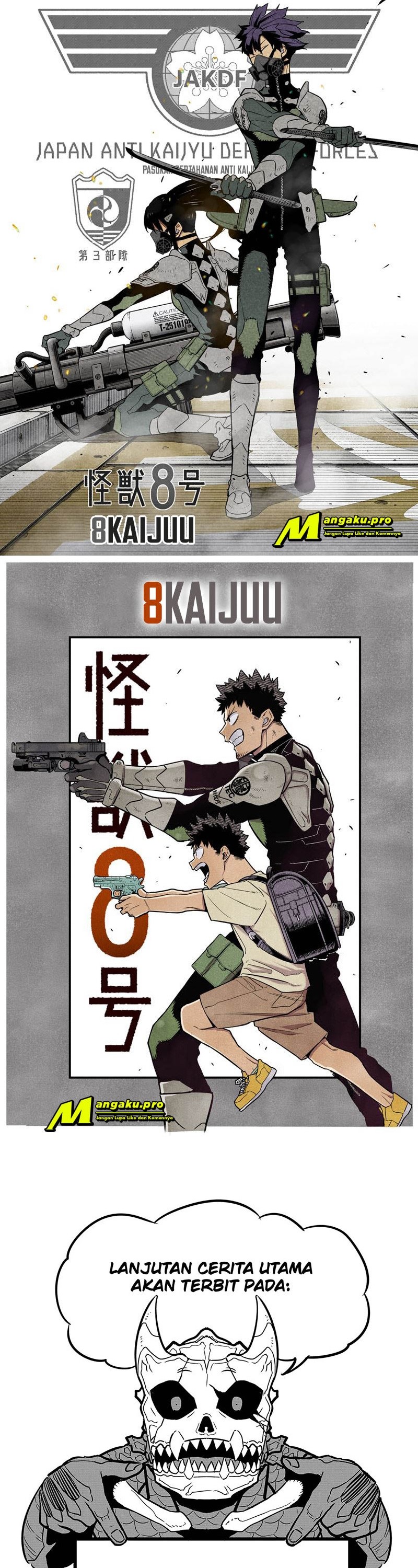 Read Kaiju No 8 id Manga Online