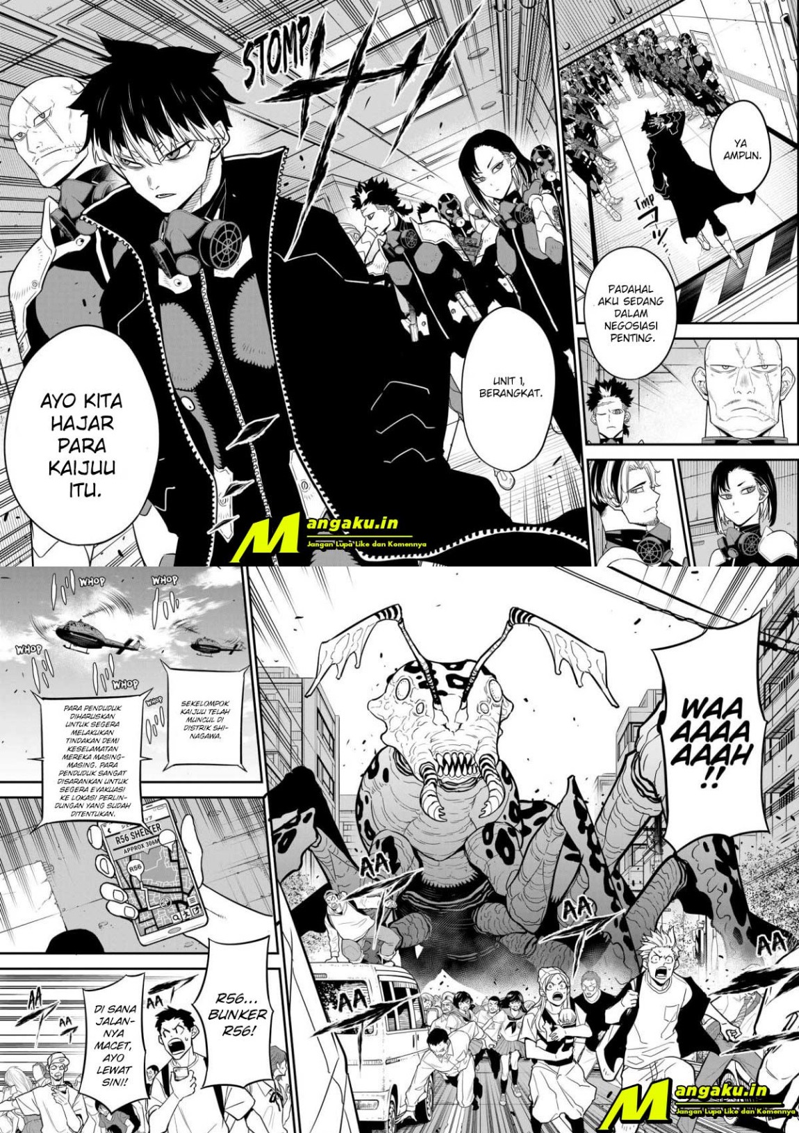 Read Kaiju No 8 id Manga Online