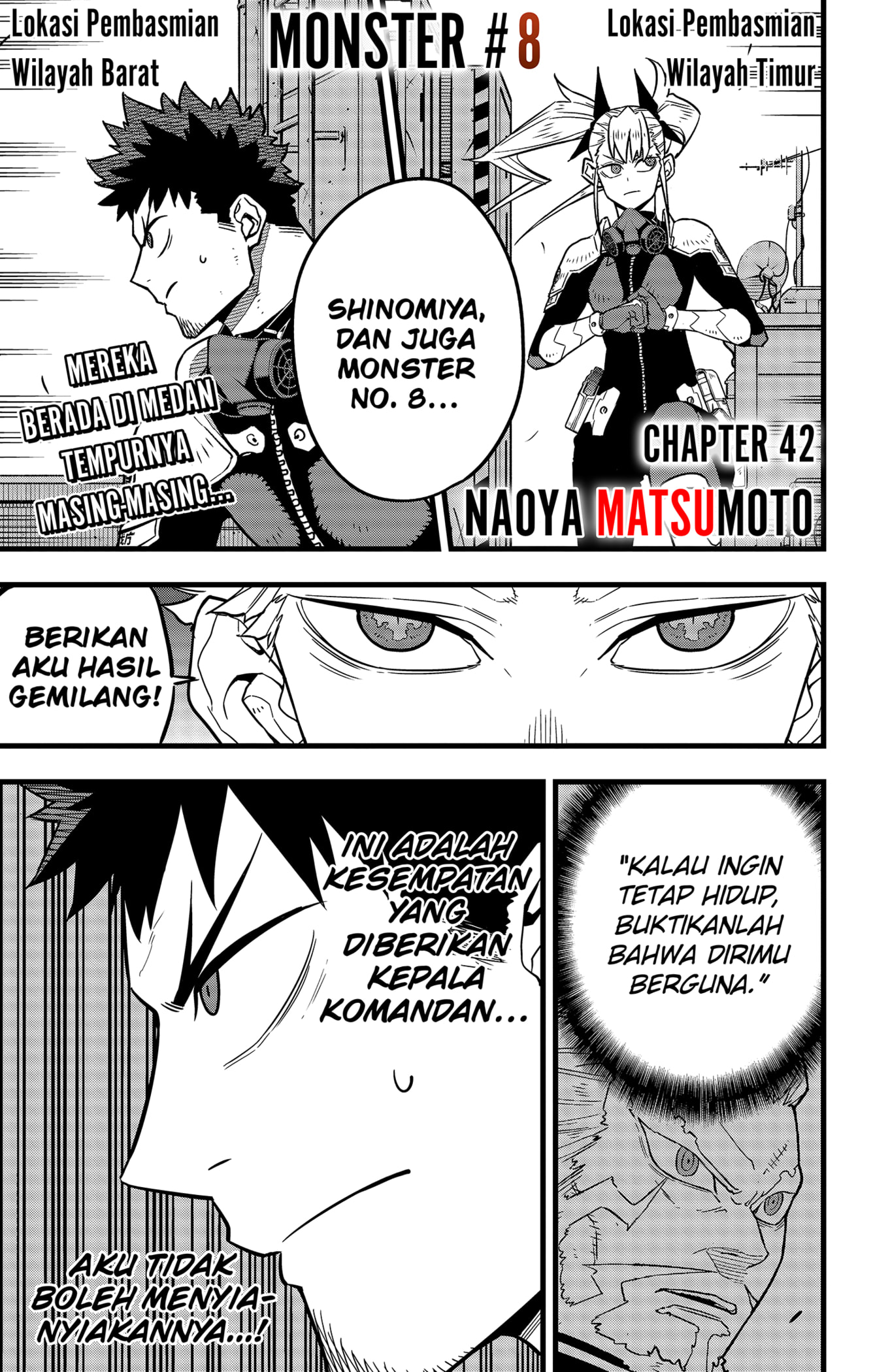 Read Kaiju No 8 id Manga Online