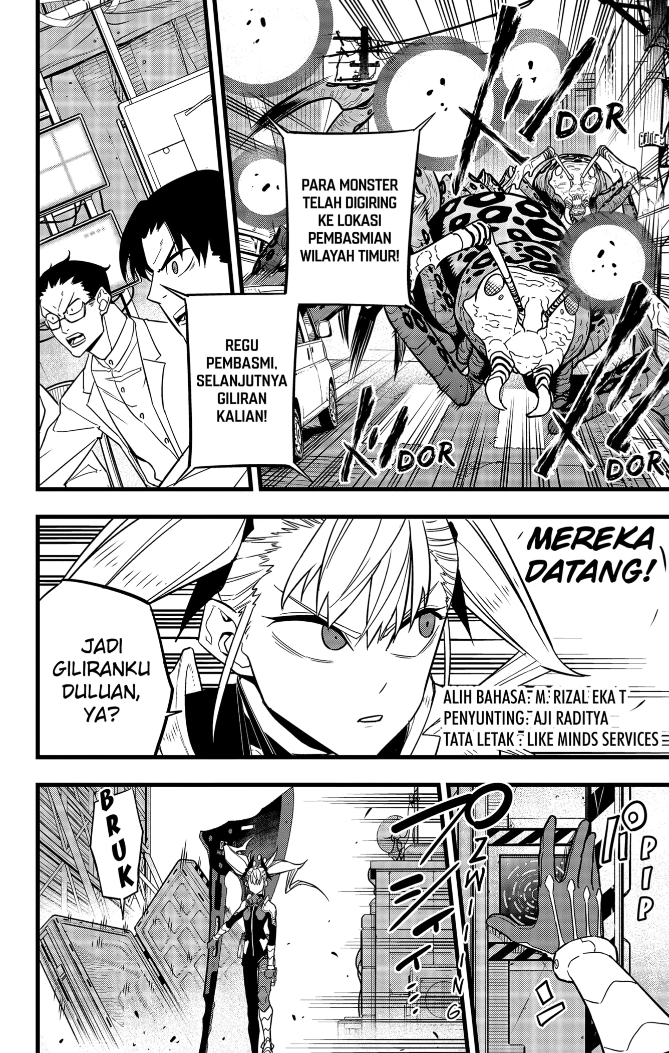 Read Kaiju No 8 id Manga Online